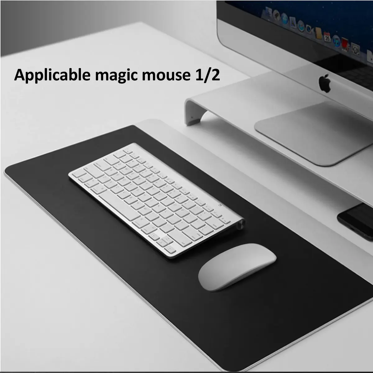 IRAINSUN Magic Mouse Silicone Case Cover for Apple Magic Mouse 1 & 2, White | Soft Ultra-Thin Silicone Skin - view 6