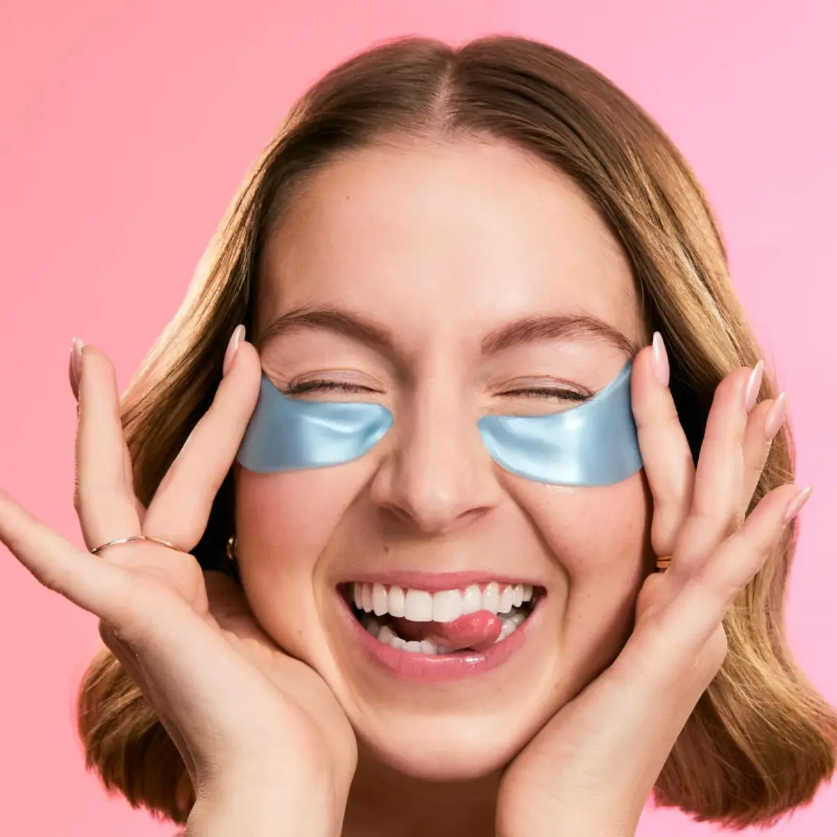 grace & stella Award Winning Under Eye Mask 24 Pairs, Blue | Vegan & Paraben-Free Gel Eye Patches for Dark Circles & Puffy Eyes - view 5