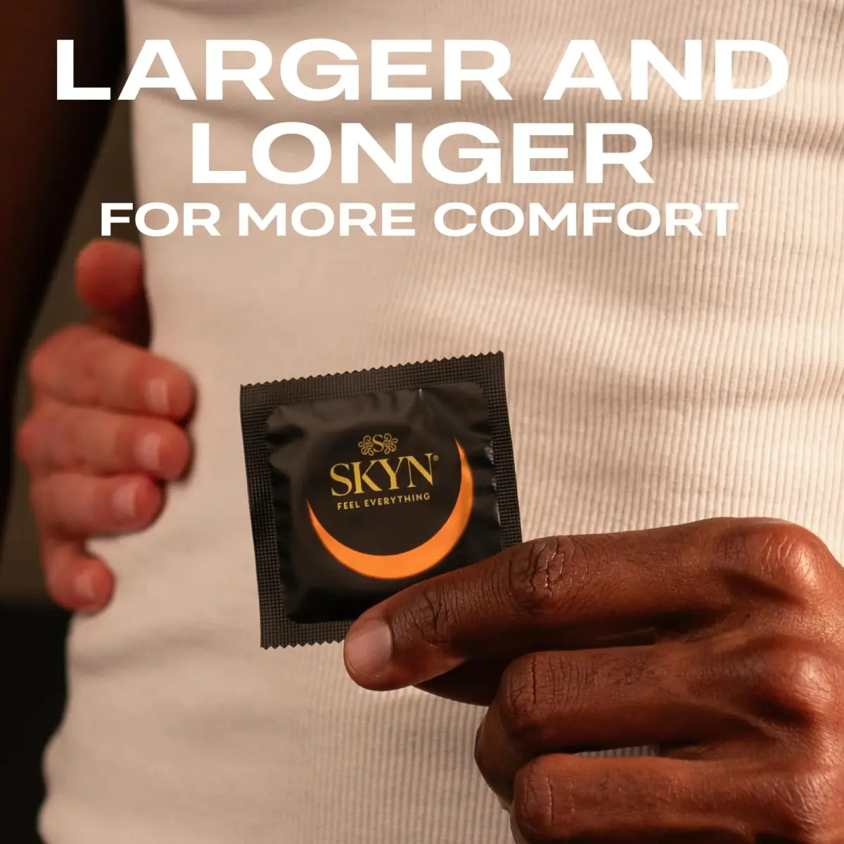SKYN Elite Large Ultra-Thin Lubricated Condoms, 36 Count | Latex-Free Polyisoprene for Enhanced Sensitivity - view 3