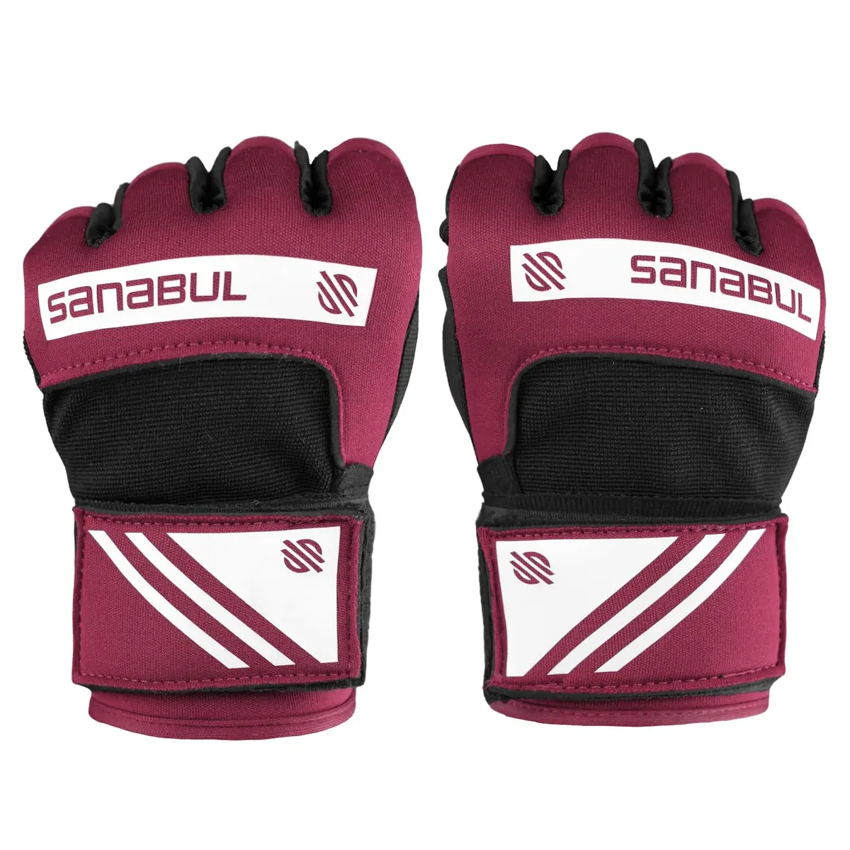 Sanabul Gel Boxing Hand Wraps for Men & Women Purple/White | Superior Knuckle & Wrist Support (120 chars) - view 2