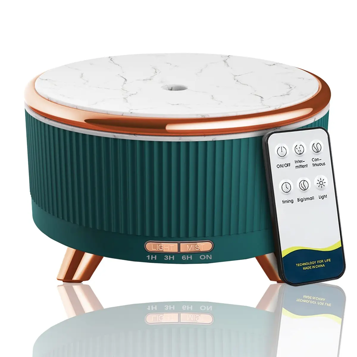 Jpord 500ml Cool Mist Aroma Diffuser with Remote & 7-Color LED | Covers Up to 380 sq ft - main product image