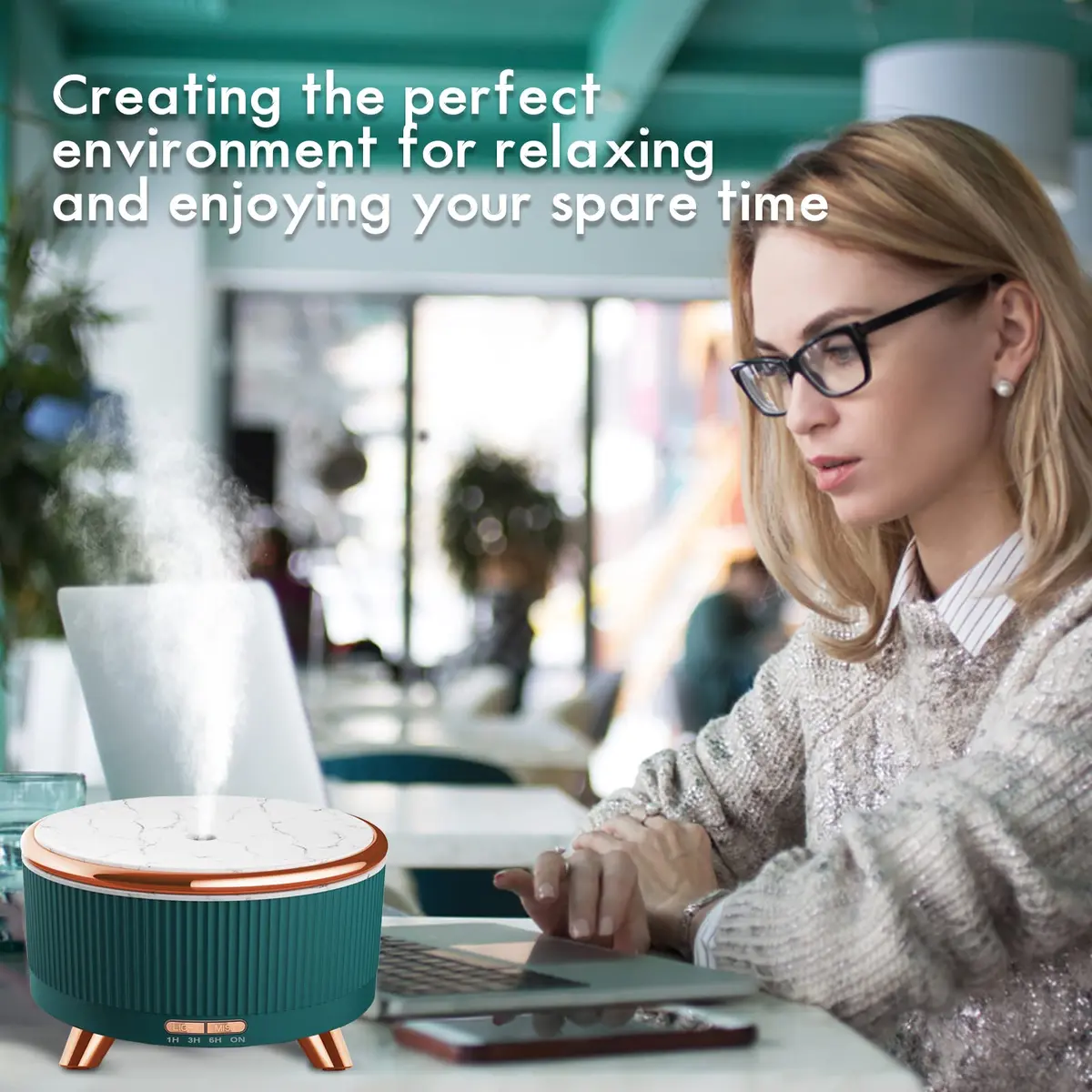 Jpord 500ml Cool Mist Aroma Diffuser with Remote & 7-Color LED | Covers Up to 380 sq ft - view 7
