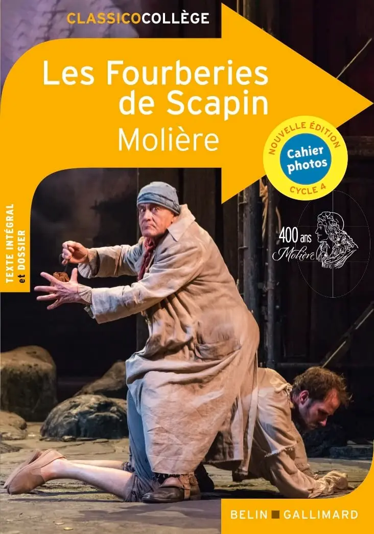 BELIN EDUCATION Les Fourberies de Scapin | French Literature Study Guide 192 pages - main product image
