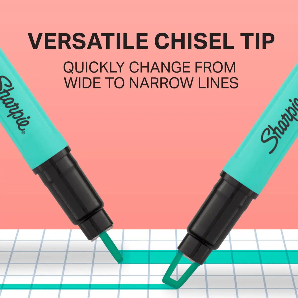 Sharpie Clear View Highlighters, Assorted Colors, 12 Count | See-Through Chisel Tip for Precise Highlighting - view 4