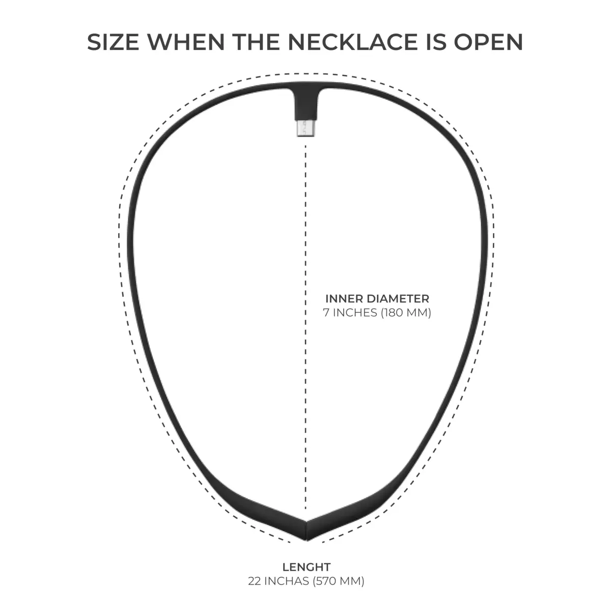 Upright GO Magnetic Necklace (Necklace Only) for GO S and GO 2 Posture Trainer, Pink | Silicone, All-Day Wear - view 6