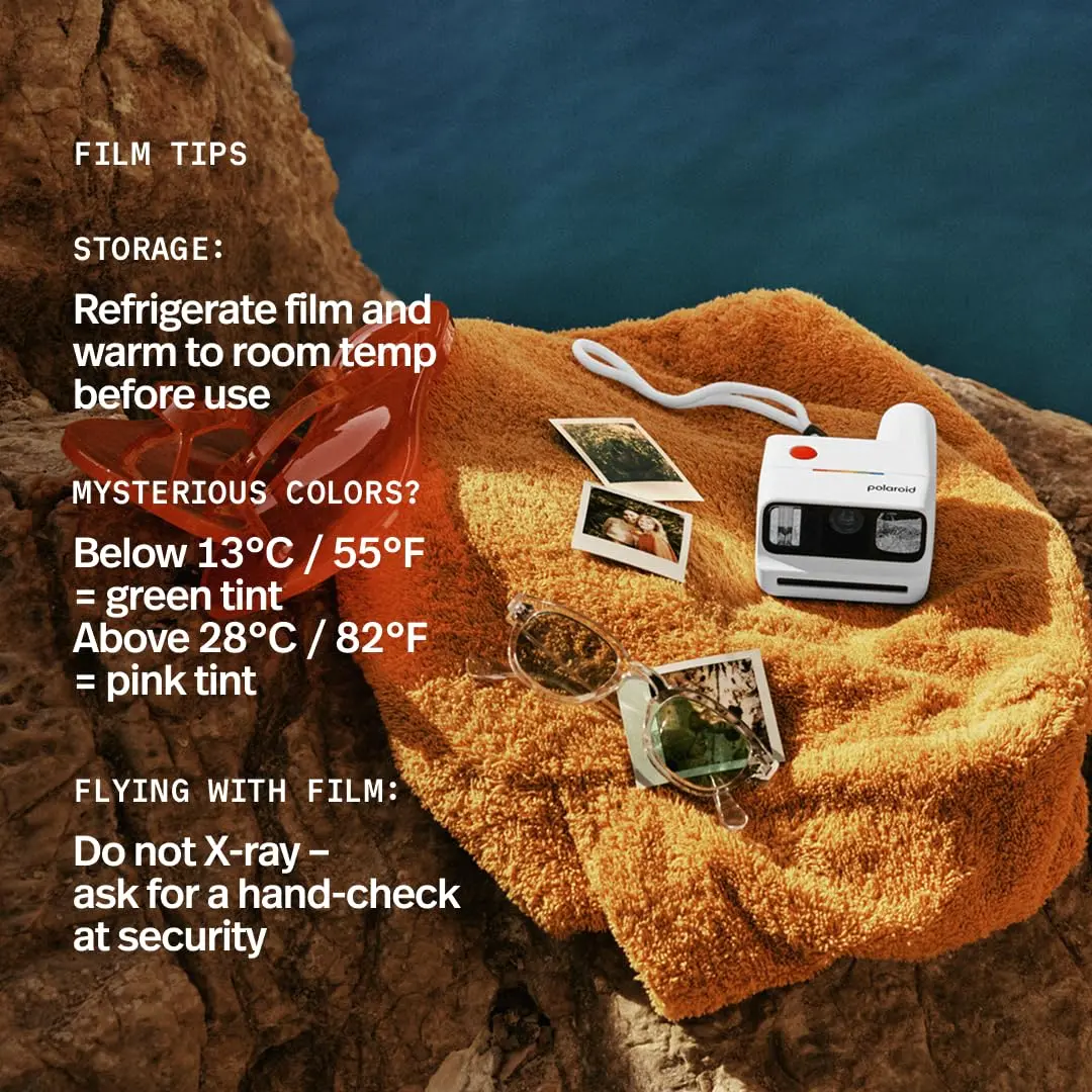 Polaroid Go Color Film - Black Frame, 16 Photos (2-Pack) | Mini Instant Film for Polaroid Go Camera - view 3