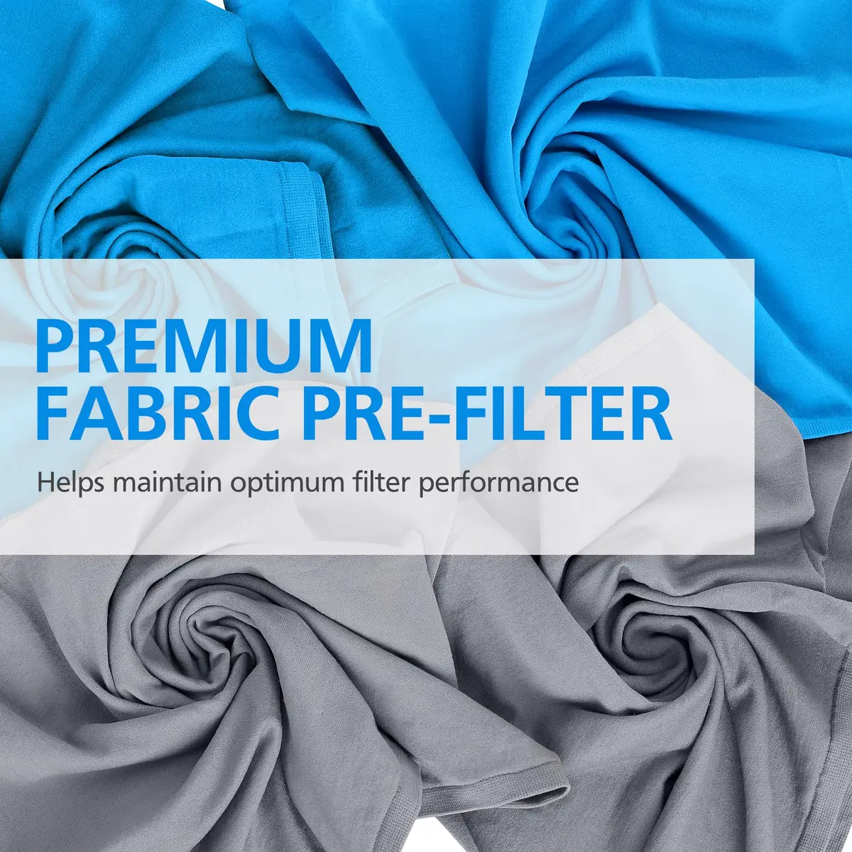 Cabiclean 4 Pack 211+ Replacement Washable Pre-Filters | 15.7cm x 20.5cm x 1.3cm (6.2 x 7.5 x 0.5 inches) - view 5