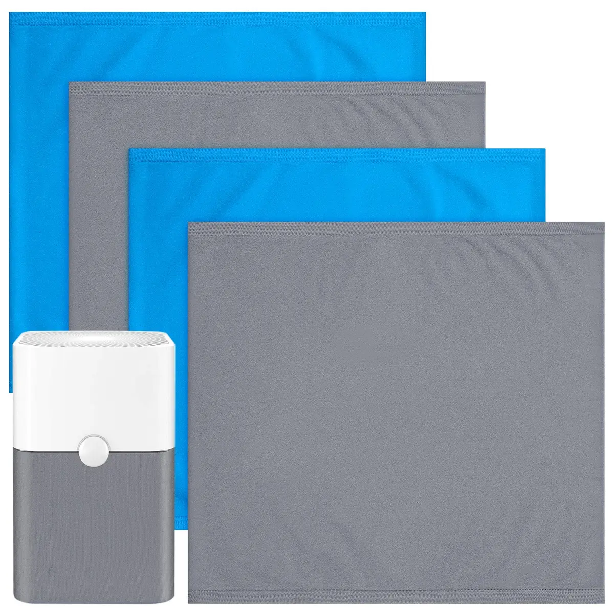 Cabiclean 4 Pack 211+ Replacement Washable Pre-Filters | 15.7cm x 20.5cm x 1.3cm (6.2 x 7.5 x 0.5 inches) - main product image