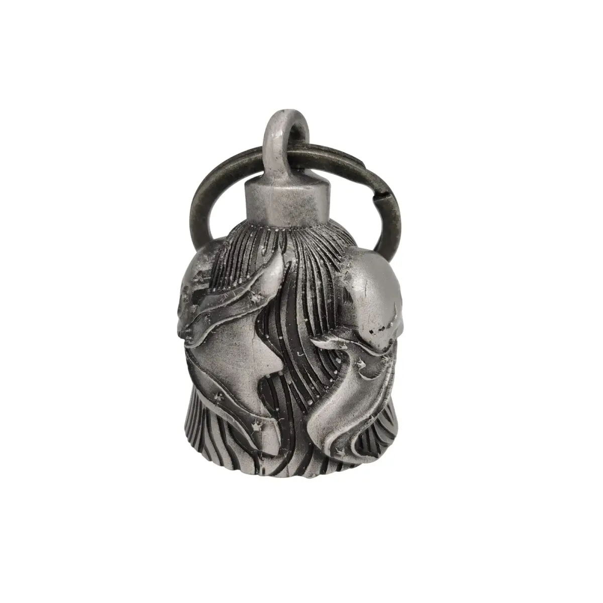 Dream Apparel Guardian Angel Motorcycle Bell | Zinc Alloy, 2.9cm (1.18") Diameter - view 3