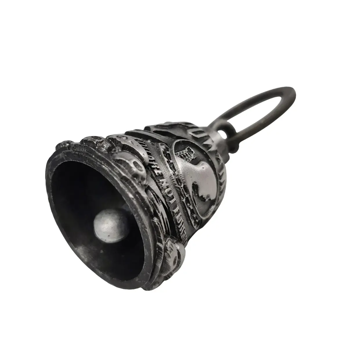 Dream Apparel Guardian Angel Motorcycle Bell - 'You Are Not Forgotten' Design - view 4
