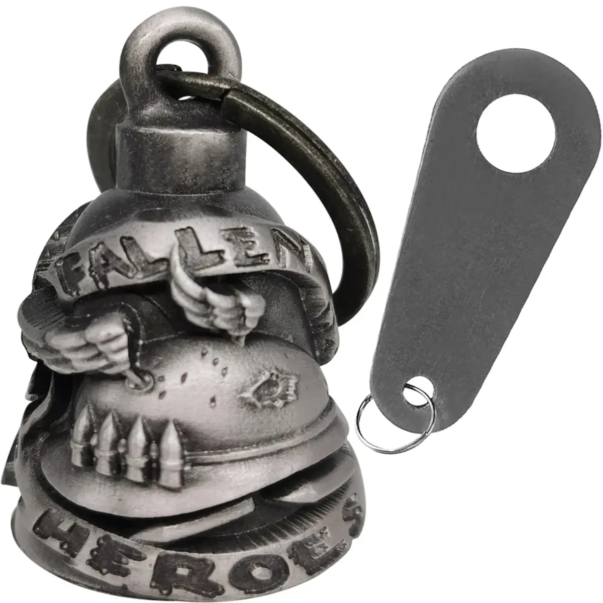 Dream Apparel Heroes Guardian Angel Motorcycle Bell | Drive Away Gremlin, Biker Bell for Riders - main product image