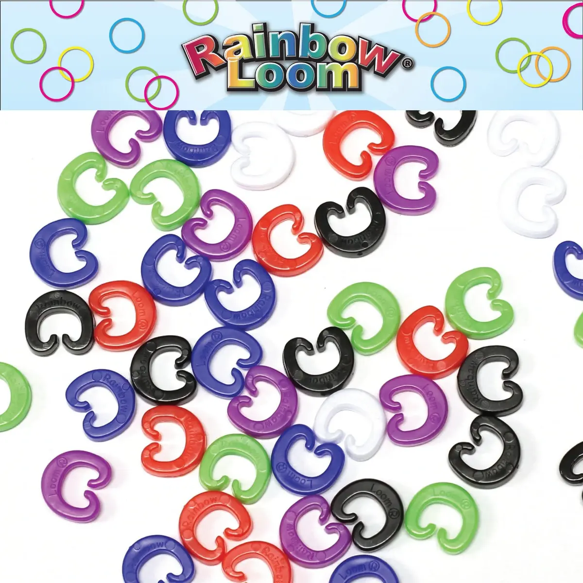 Rainbow Loom Treasure Box Sparkle Edition - 8000+ Rubber Bands & 2 Happy Looms | Assorted Colors Art Craft Kit - view 8
