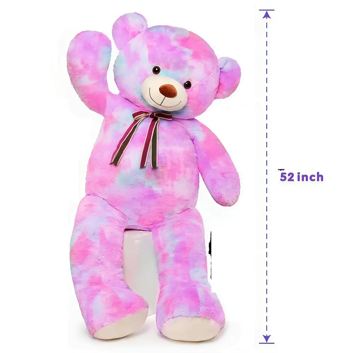 Tezituor Big Teddy Bear 52'' Giant Plush Toy, Soft & Safe for Kids & Adults - view 5