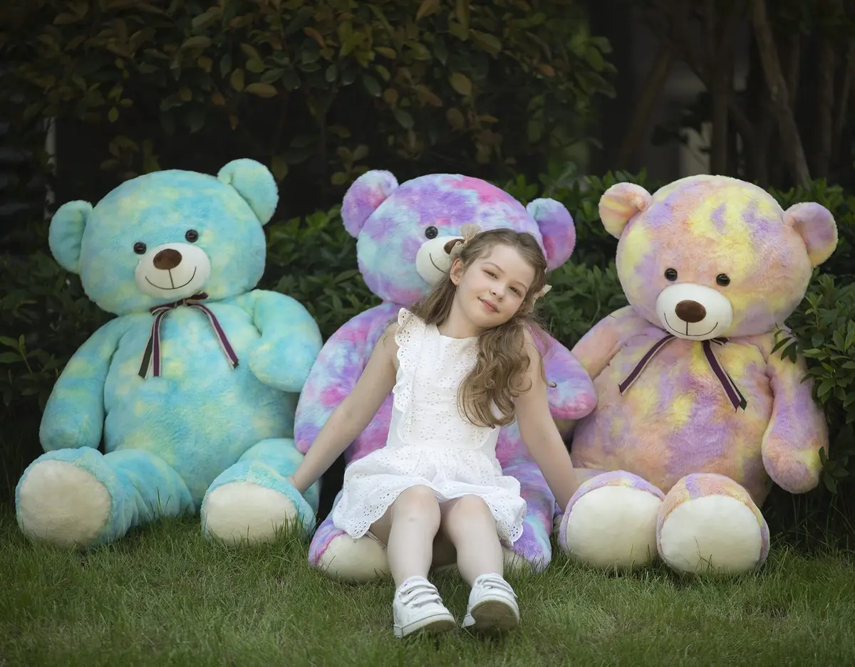 Tezituor Big Teddy Bear 52'' Giant Plush Toy, Soft & Safe for Kids & Adults - view 8