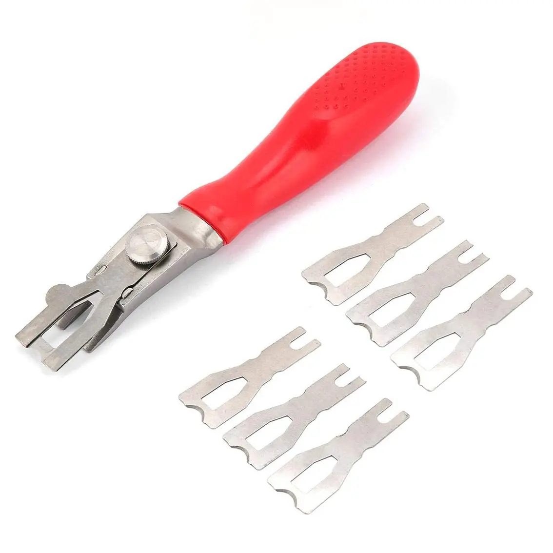 JIADING Vinyl Flooring Welding Cutting Blades Tool Floor Carpet Trimming Skiving Kit 18cm | Ergonomic Stainless Steel - view 3