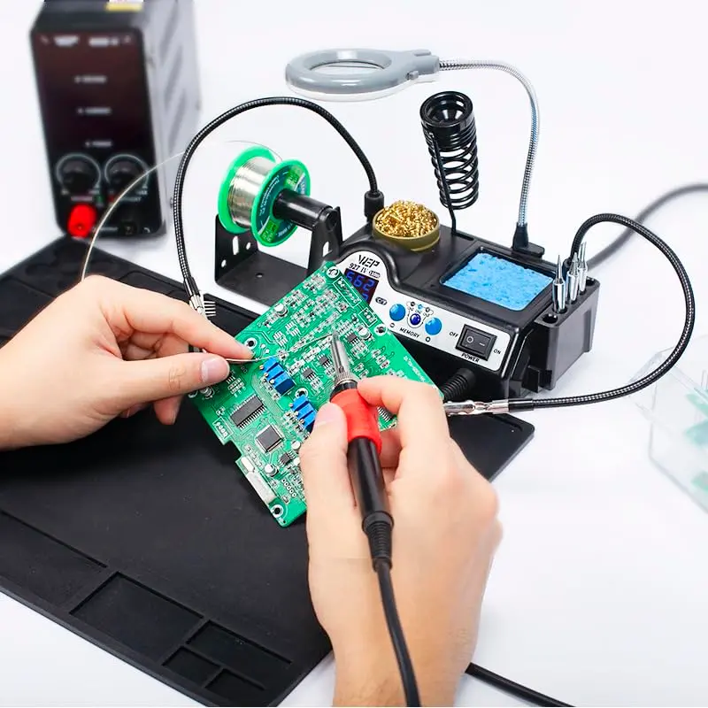 WEP 927-IV Soldering Station Kit High-Power 110W | Space-Saving, Precise & USA-Imported (110-127V) - view 2