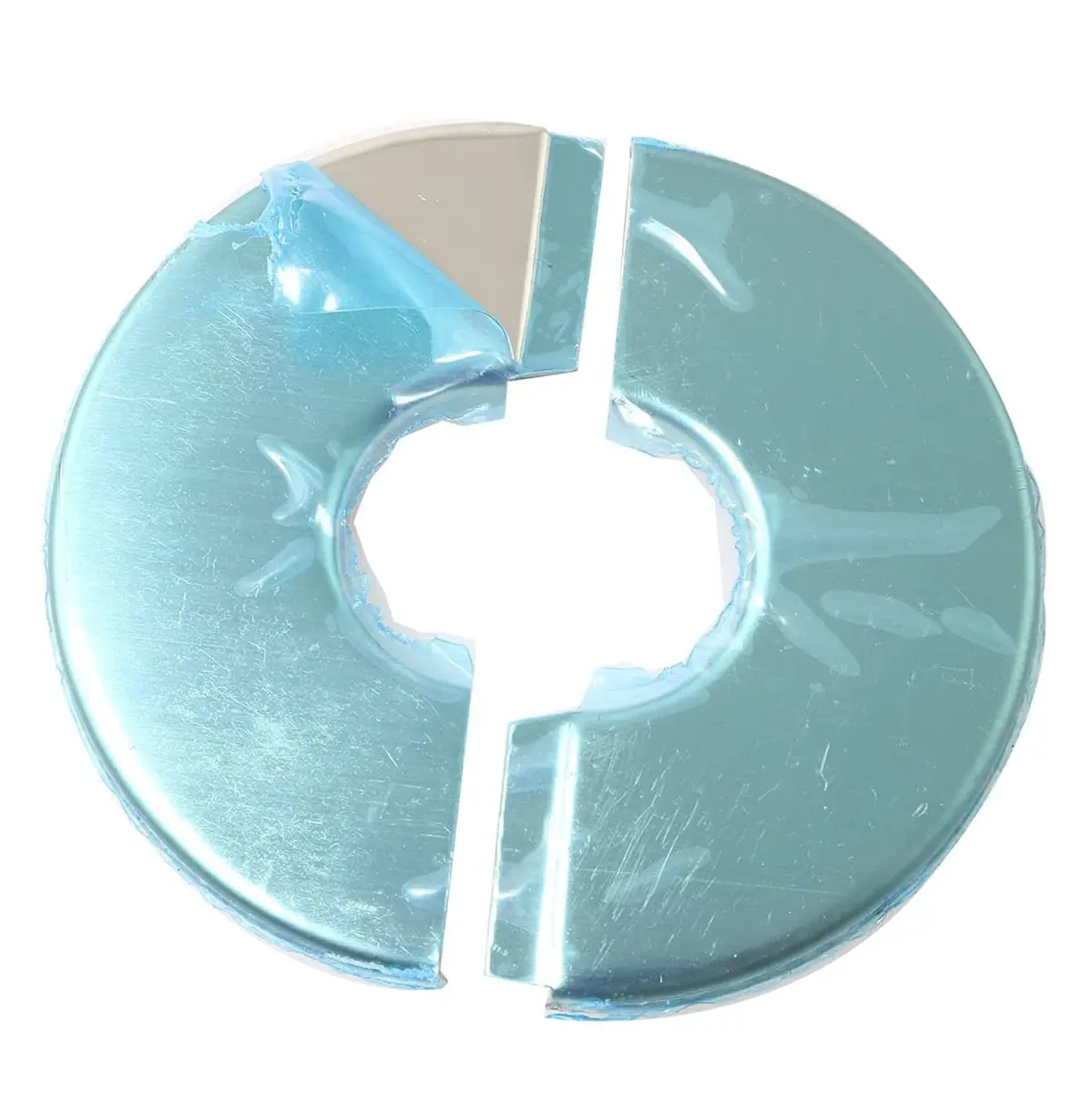 PZRT 2pcs Wall Split Flange, Stainless Steel Round Escutcheon Plate for 35mm Diameter Pipe | Rust-proof & Easy Install - view 2