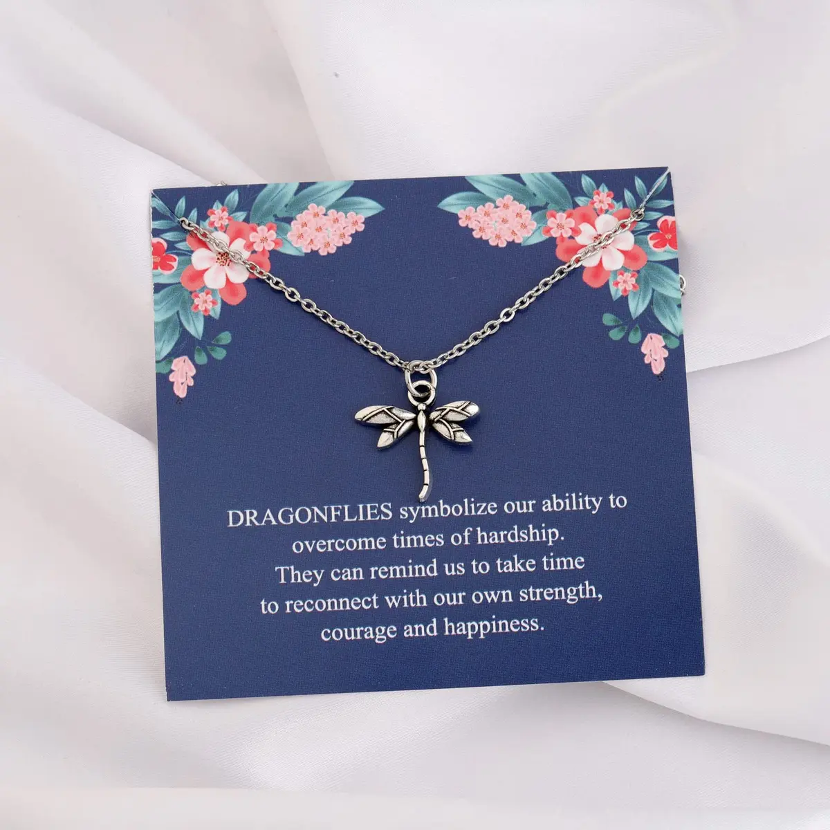 TGBJE Dragonfly Necklace - Spirit Animal Gift for Women & Daughters - Charm Jewelry - view 6