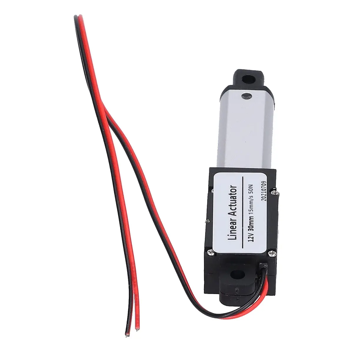 Lairun Mini Electric Linear Actuator 30mm Stroke DC 12V | Built-in Limit Switch, 15mm/s-50N - view 5