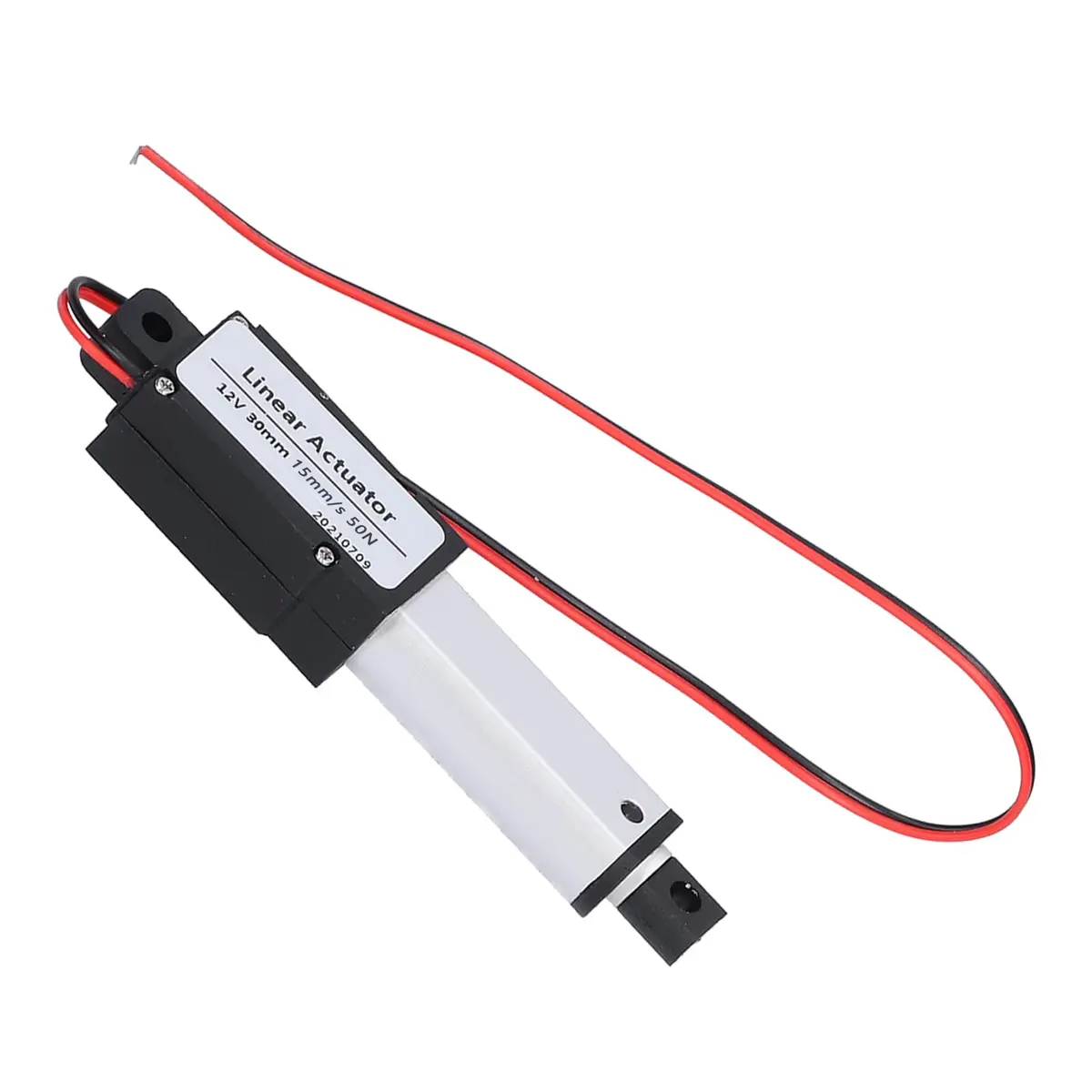 Lairun Mini Electric Linear Actuator 30mm Stroke DC 12V | Built-in Limit Switch, 15mm/s-50N - view 6