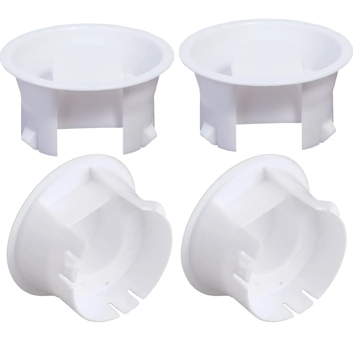 Weilan Glass Water Pitcher Lid Replacement Cap Stoppers for Jug | White, 4 Pack - main product image