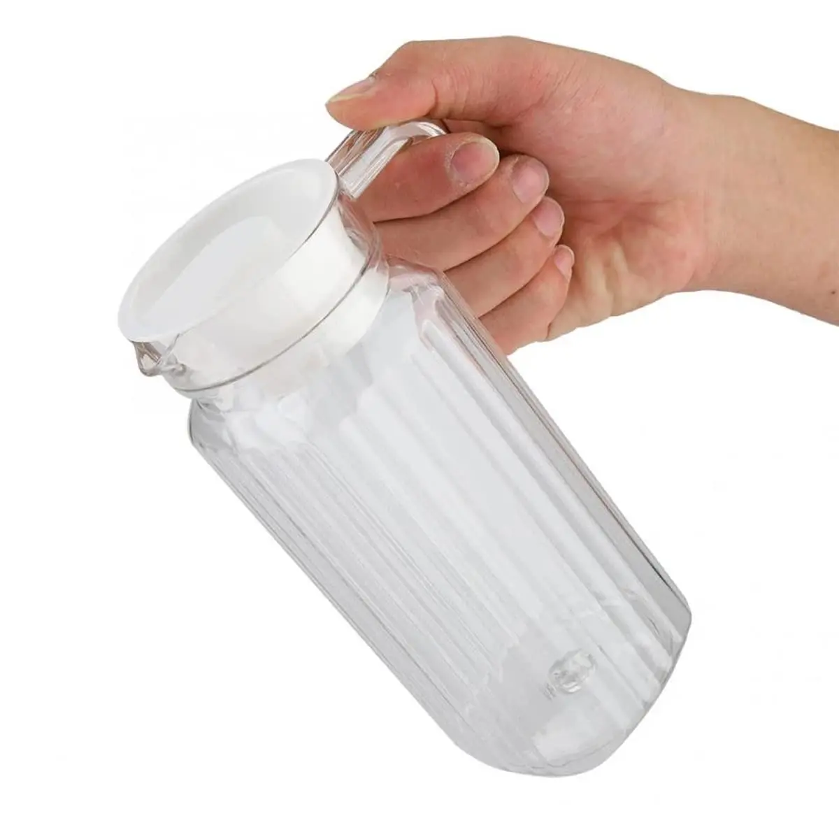 Weilan Glass Water Pitcher Lid Replacement Cap Stoppers for Jug | White, 4 Pack - view 4