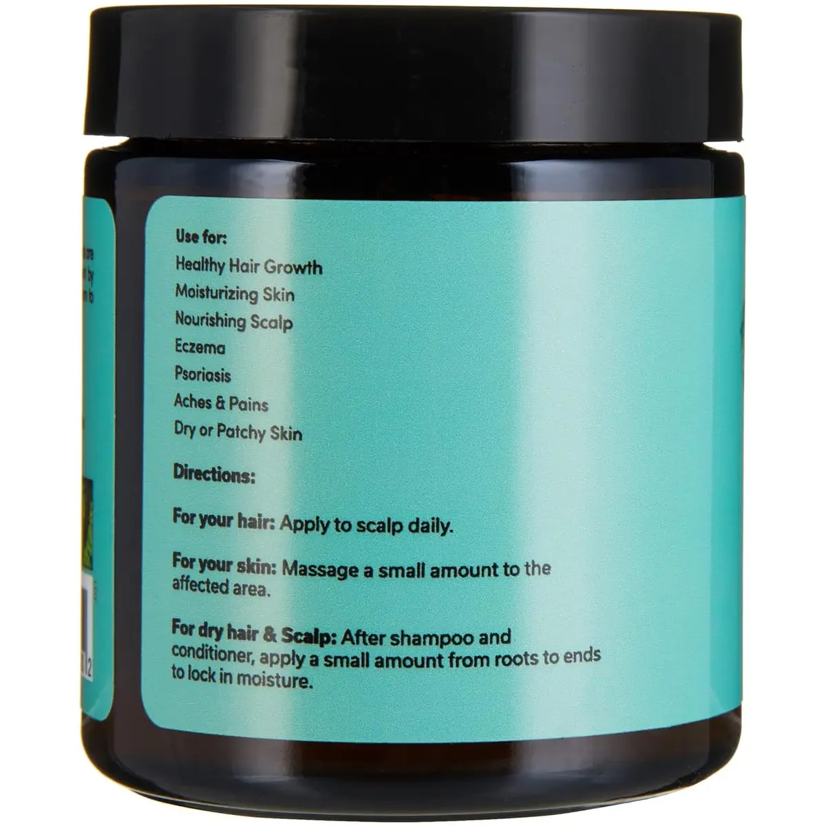 Sunny Isle Jamaican Black Castor Oil Peppermint 4oz | Moisturizes Hair & Skin, Supports Growth, Soothes Dry Areas - view 9