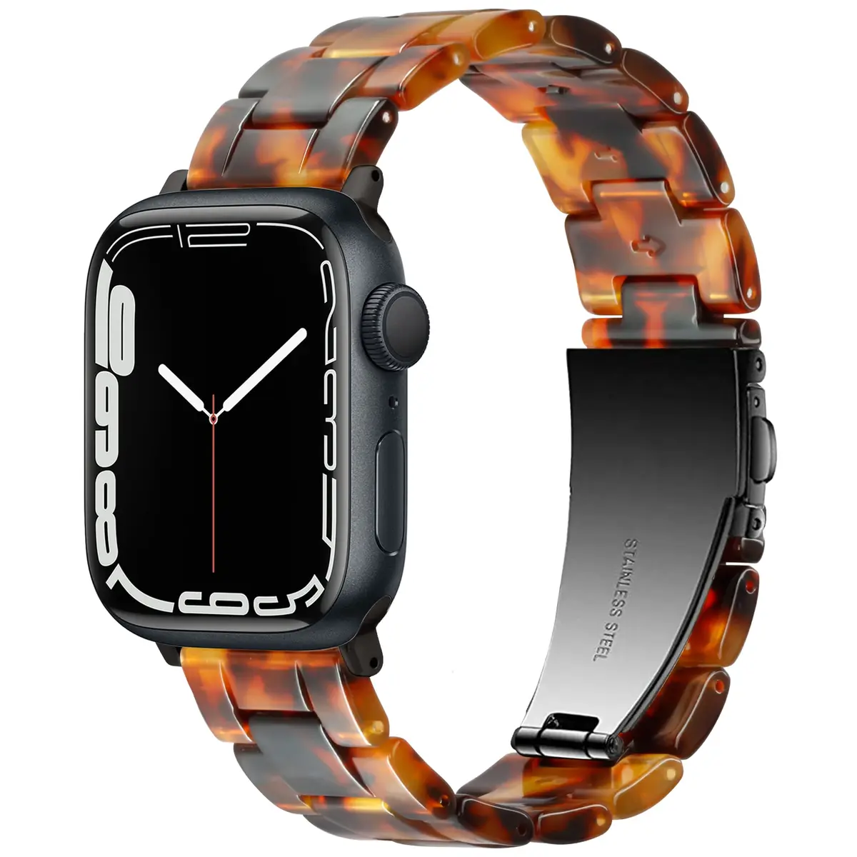 Vamyzji Compatible with Apple Watch Band 42mm Series 10 41mm 40mm 38mm Waterproof Resin - main product image