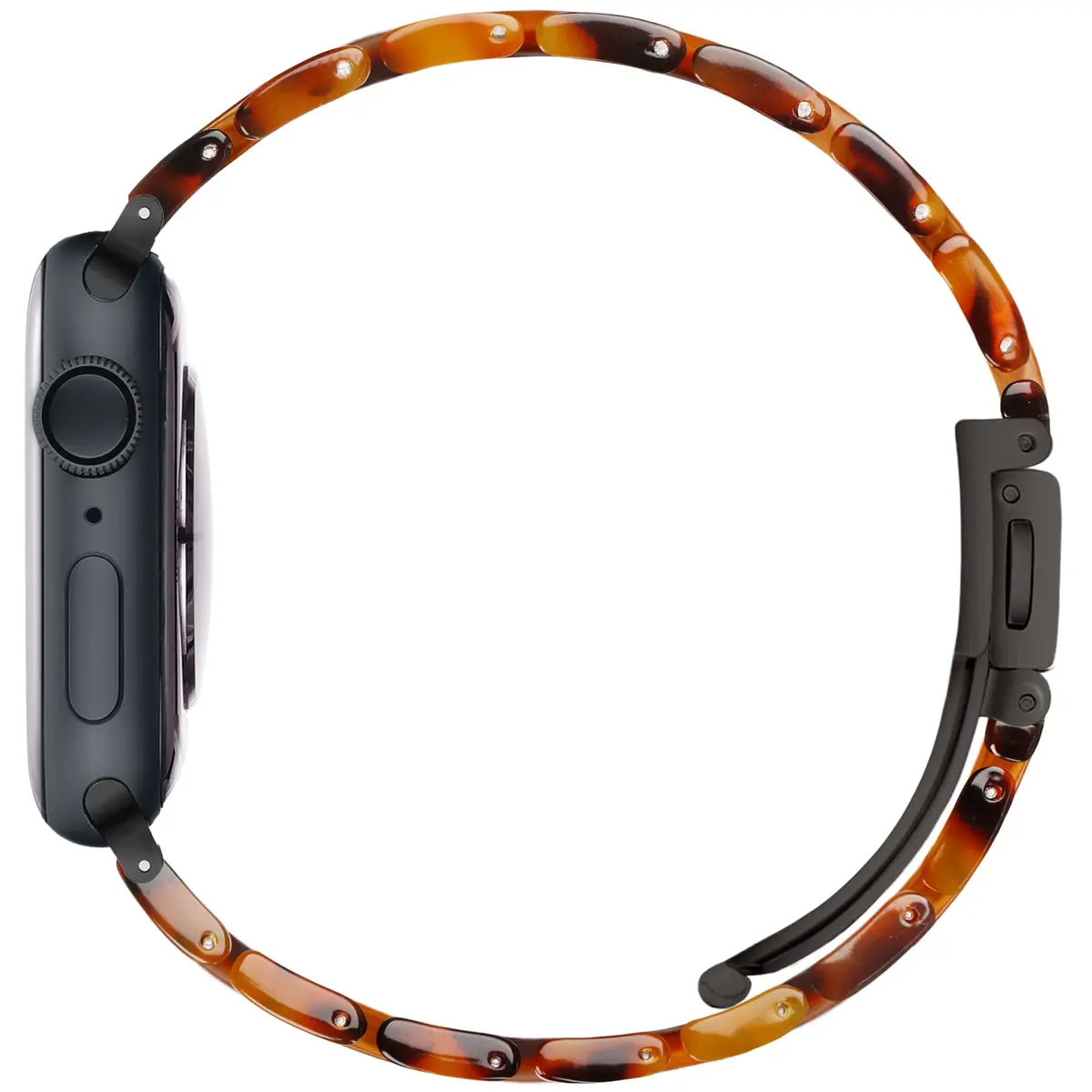 Vamyzji Compatible with Apple Watch Band 42mm Series 10 41mm 40mm 38mm Waterproof Resin - view 4