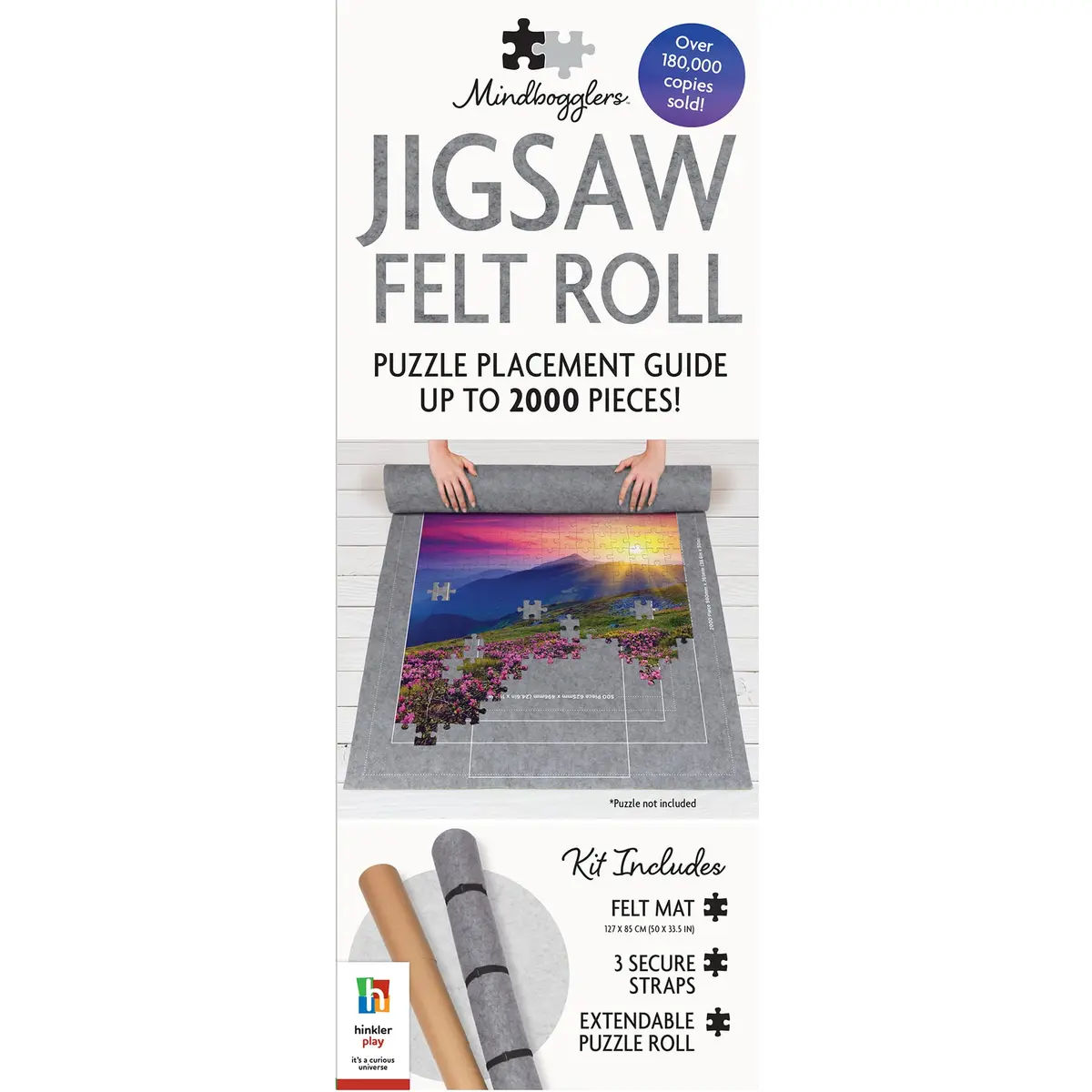 (New June) Mindbogglers Jigsaw Felt Roll 2021 Edition (unit 3) | Portable Puzzle Mat for Kids & Adults - view 6