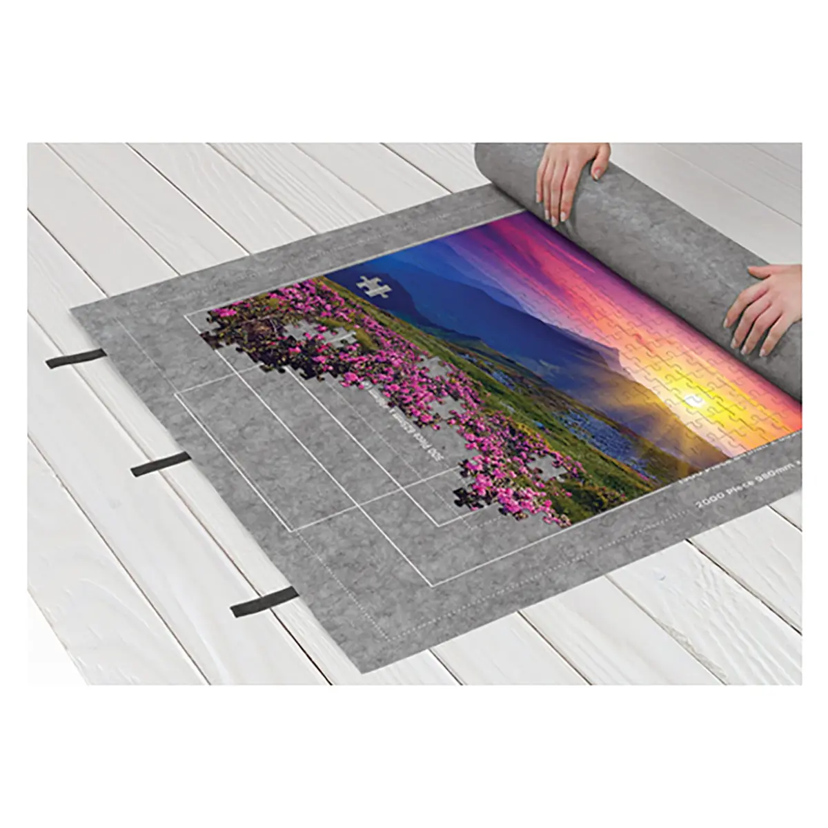 (New June) Mindbogglers Jigsaw Felt Roll 2021 Edition (unit 3) | Portable Puzzle Mat for Kids & Adults - view 7