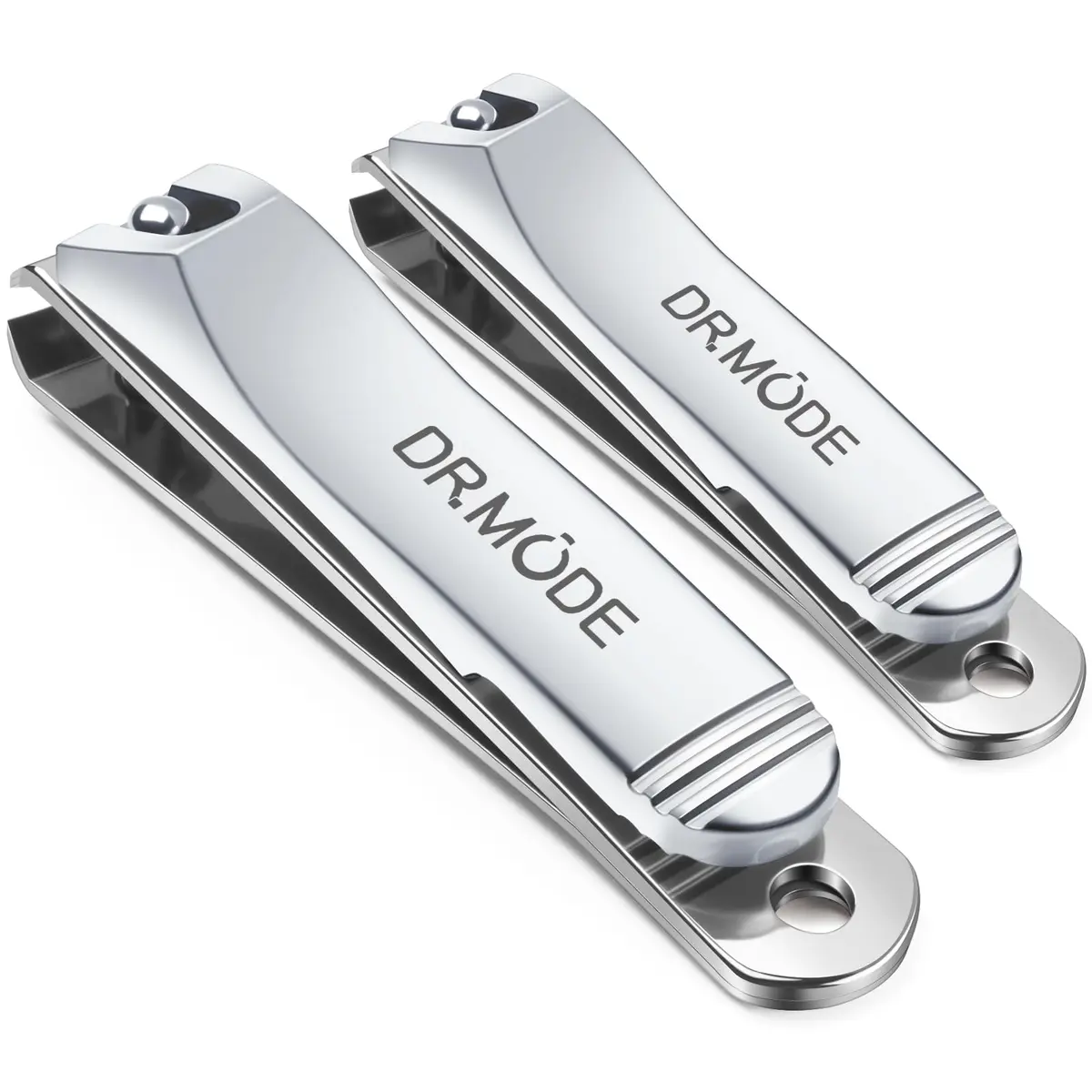 DRMODE Finger Nail Clippers Set 2 Pack | Sharp Stainless Steel, Compact & Long-Lasting for Men & Women - main product image