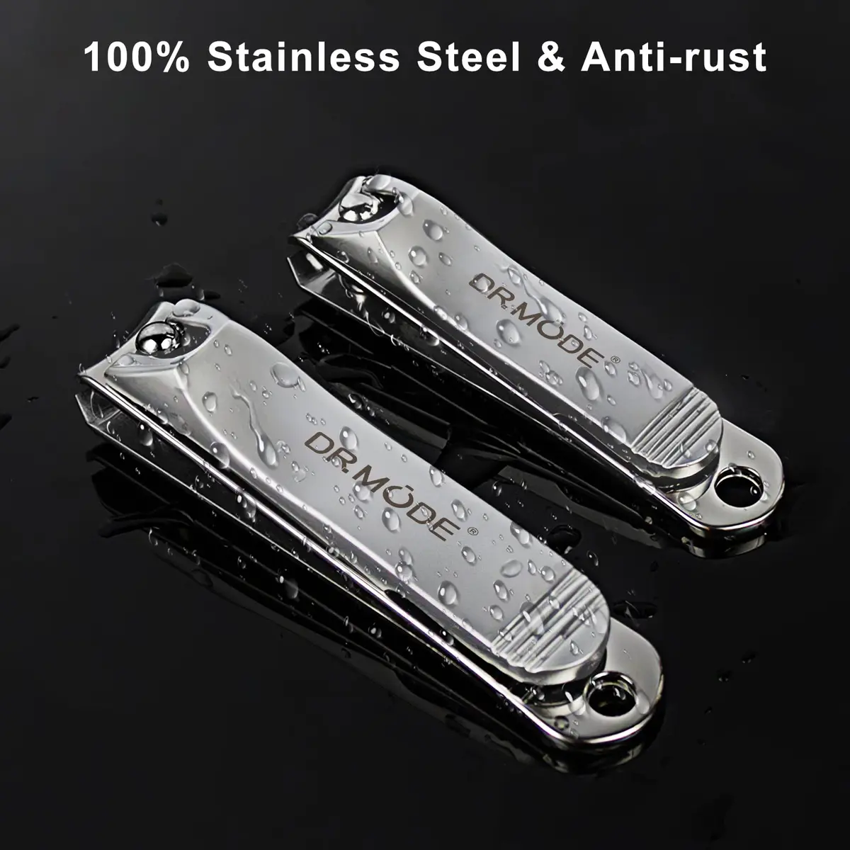 DRMODE Finger Nail Clippers Set 2 Pack | Sharp Stainless Steel, Compact & Long-Lasting for Men & Women - view 7