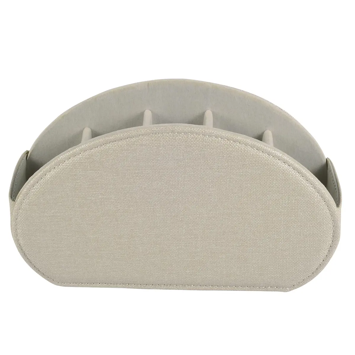 RHCSZ Remote Control Holder 22cm (8.5in) | Classic Cream 5-Compartment Organizer Box - view 2