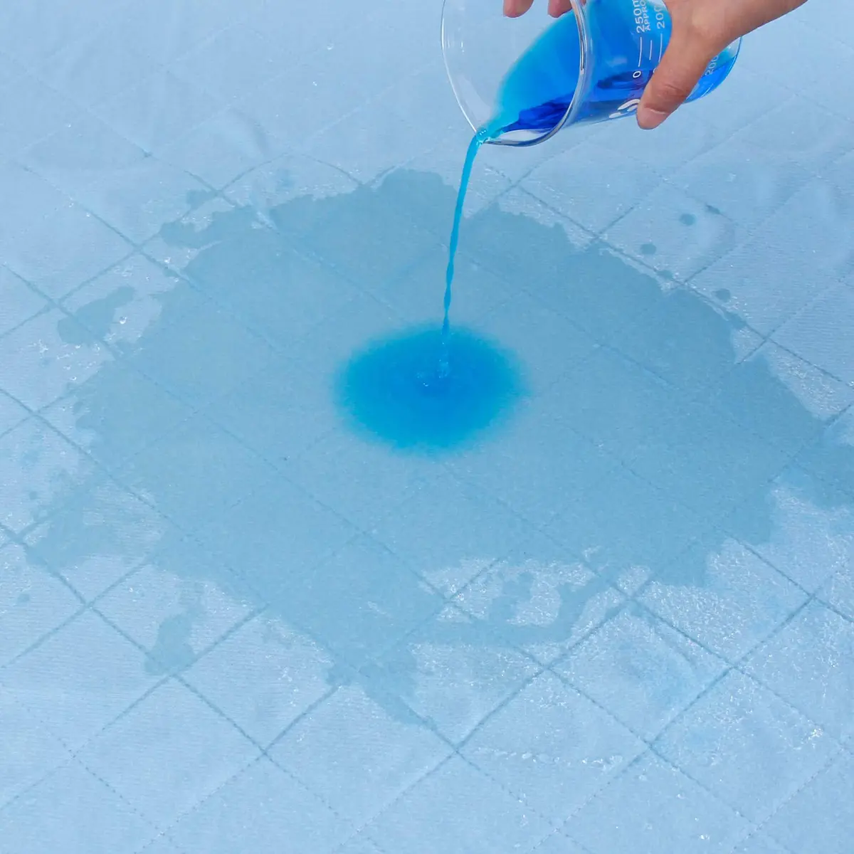 SPRINGSPIRIT Washable Waterproof Bed Pads 36'' x 34'' (2-Pack, Blue) | 4-Layer Protection for Incontinence - view 5