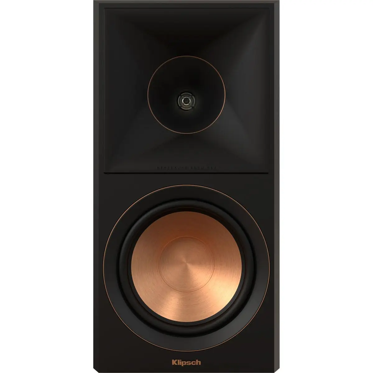 Klipsch Reference Premiere RP-600M II Walnut Bookshelf Speakers | Dynamic Sound with Tractrix Horn - view 8