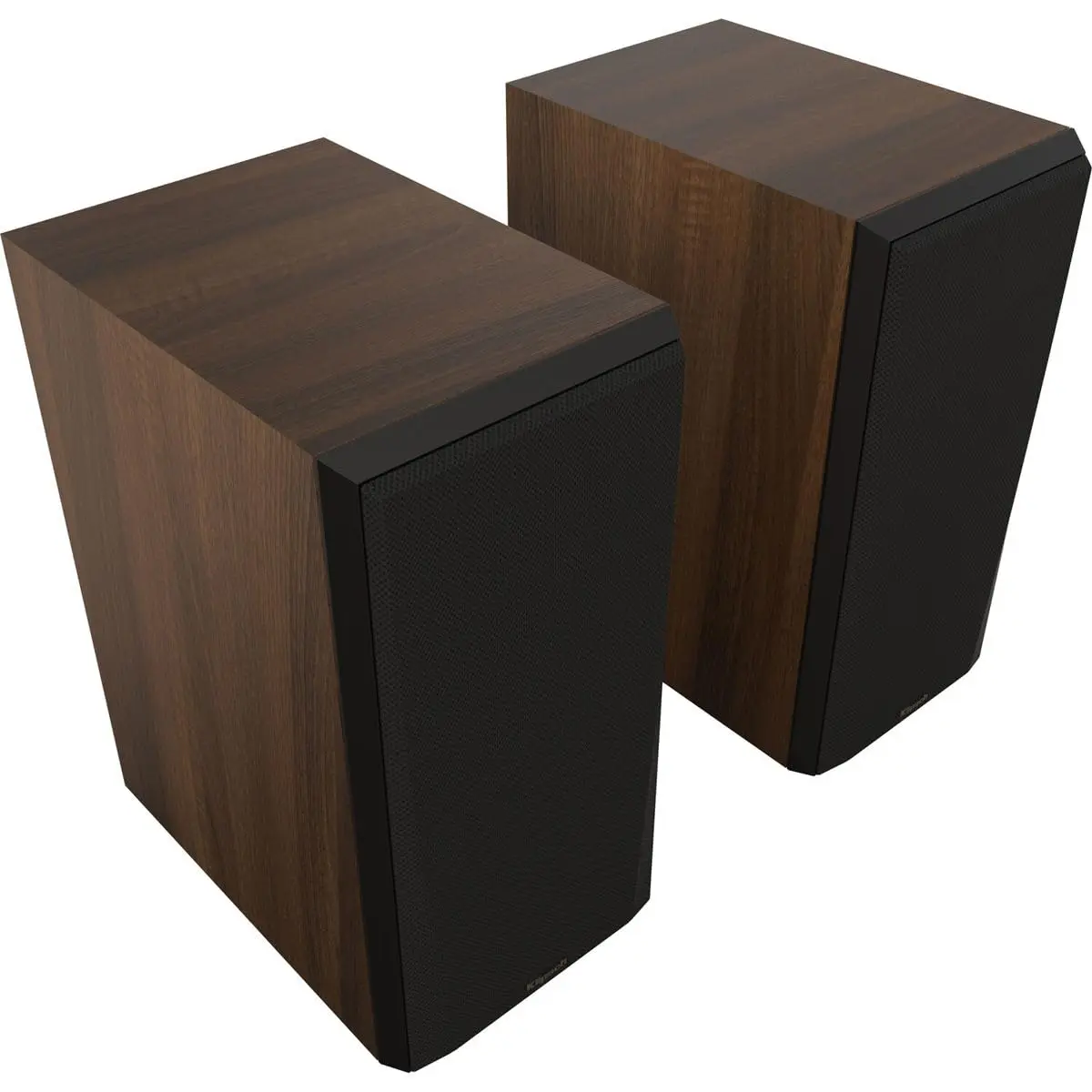 Klipsch Reference Premiere RP-600M II Walnut Bookshelf Speakers | Dynamic Sound with Tractrix Horn - view 3