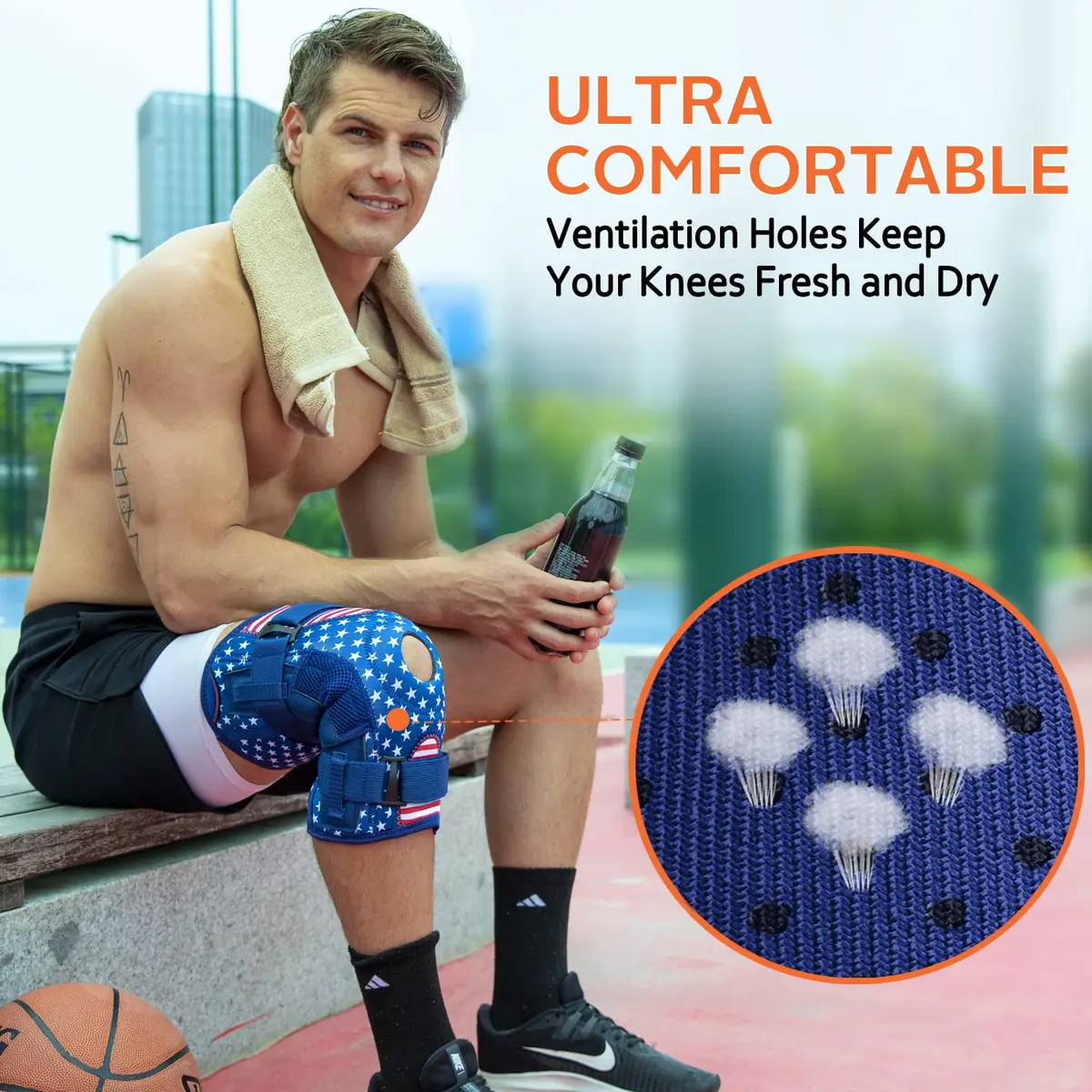 Omples Hinged Knee Brace XX-Large | Stabilizes ACL, PCL, Meniscus Injuries - view 5