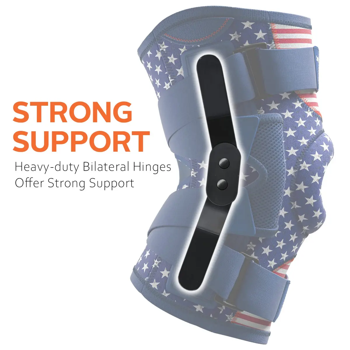 Omples Hinged Knee Brace XX-Large | Stabilizes ACL, PCL, Meniscus Injuries - view 3