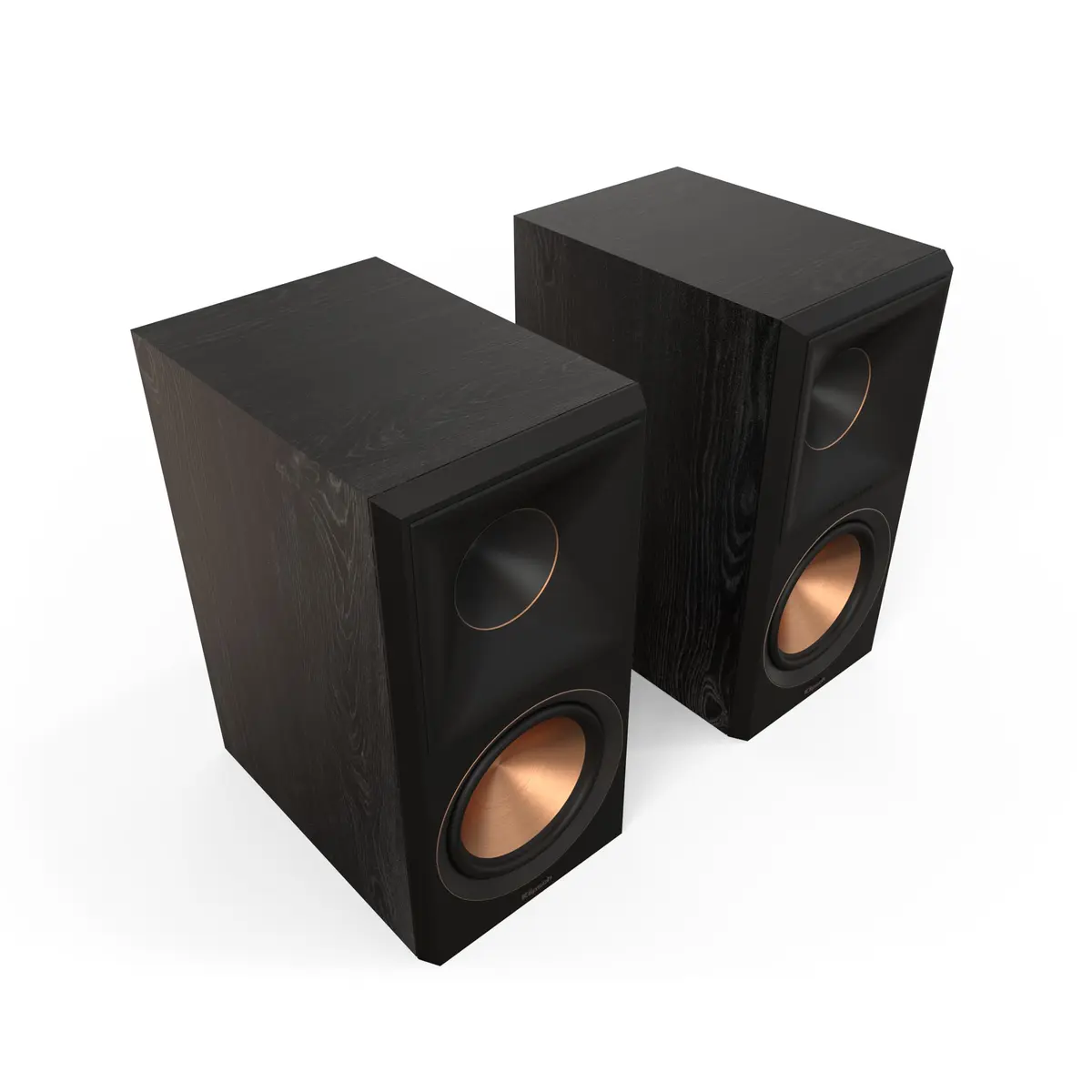 Klipsch Reference Premiere RP-600M II Ebony Bookshelf Speakers | Dynamic Sound with Tractrix Horn - main product image