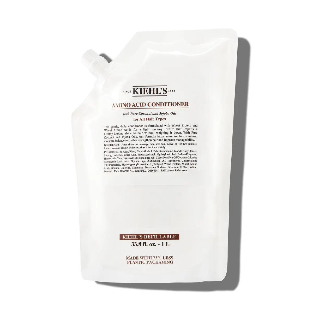 Kiehl's Amino Acid Conditioner 33.8 Fl Oz | Nourishing, Moisturizing & Shine-Enhancing for All Hair Types - main product image