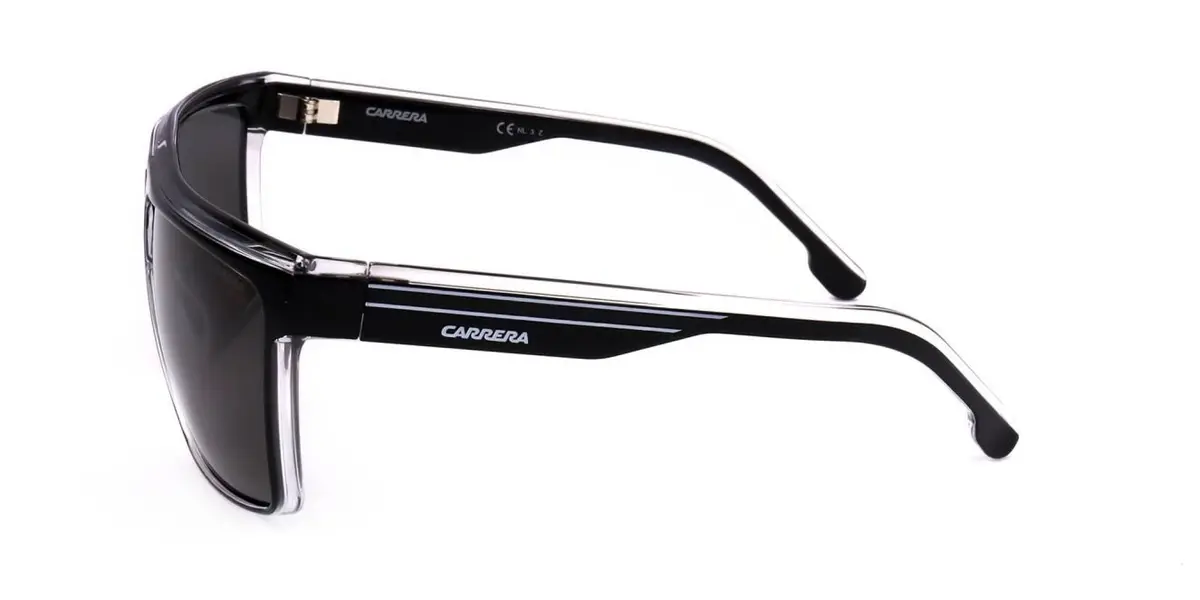 Carrera Sunglasses 22/N 7C5 Black Crystal 63/12/130 | Full Rim Rectangle Men Sunglasses - view 3