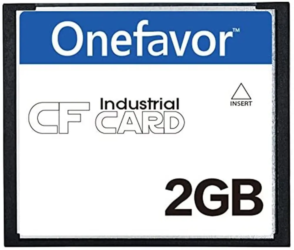 onefavor Compact Flash CF Card 2GB (64mm x 42.8mm x 3.3mm) | For CNC Machines & Old Laptops - view 3