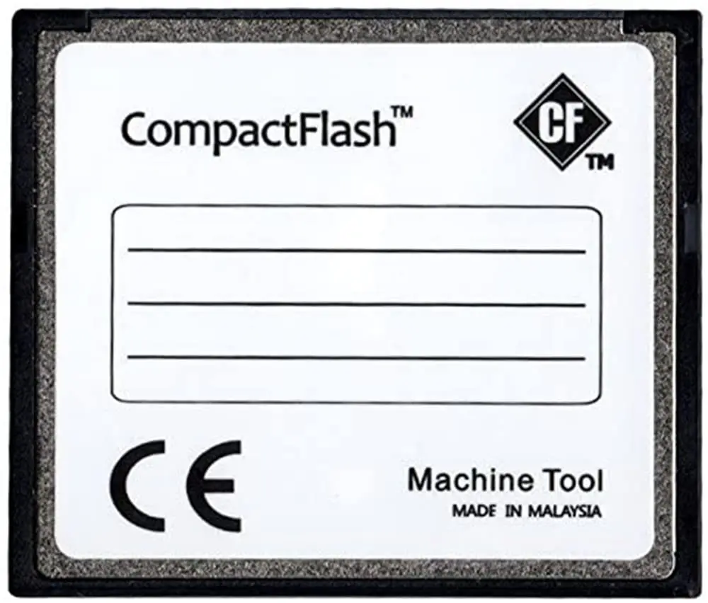onefavor Compact Flash CF Card 2GB (64mm x 42.8mm x 3.3mm) | For CNC Machines & Old Laptops - view 4