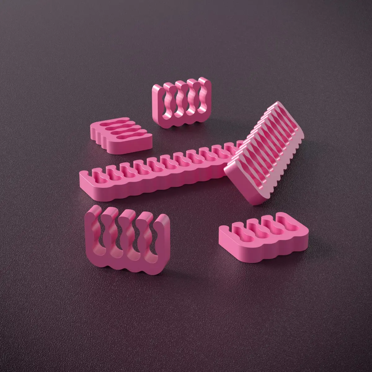 Sirlyr Pink PSU Cable Combs Set,24/8Pin,3.5mm | Bright, Heat-Resistant, Easy Install (70-120 chars) - view 6