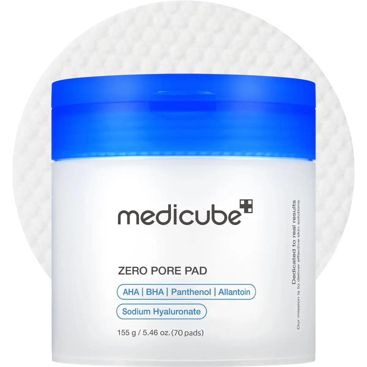 medicube Zero Pore Pad 2.0 Toner Pads for Exfoliation and Pore Care | 70 Count (Pack of 1) - main product image