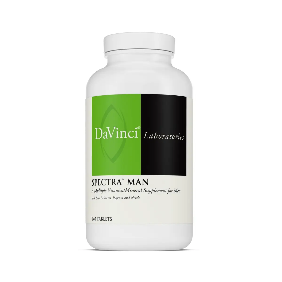 DAVINCI Spectra Man 240 Tablets | Men's Immune & Energy Support Supplement - main product image