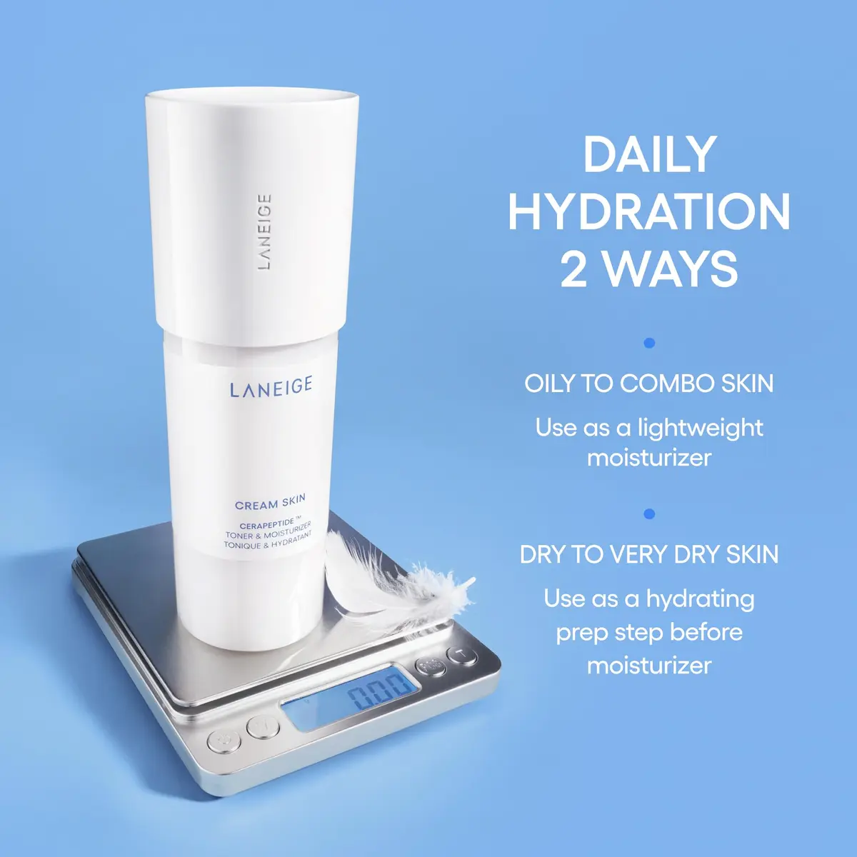 LANEIGE Cream Skin Face Hydrating Milky Toner | Korean Moisturizer & Toner for All Skin Types - view 6