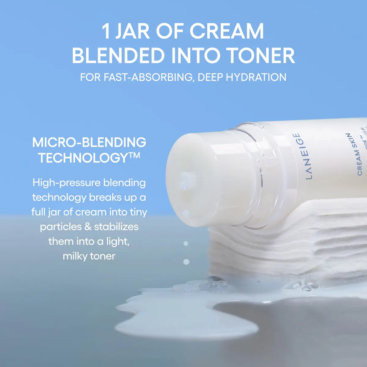 LANEIGE Cream Skin Face Hydrating Milky Toner | Korean Moisturizer & Toner for All Skin Types - view 7