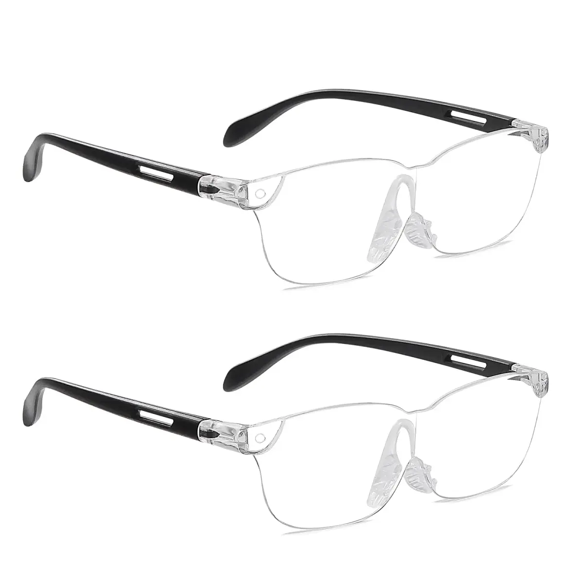 OKH Wearable Magnifying Glasses 1.6X Magnification (2-Pack) | Hands-Free Vision for Close Work - main product image